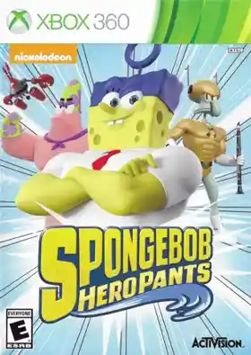 SpongeBob HeroPants (USA) box cover front